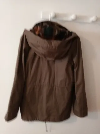 Chaqueta encerada Zara