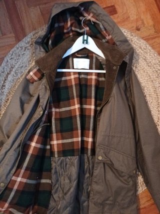 Chaqueta barbour Zara