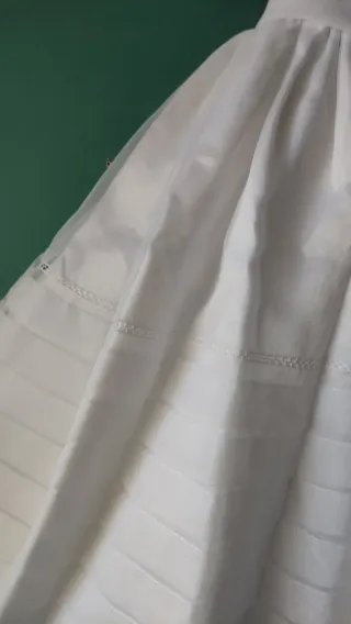 Vestido de Comunión Niña Blanco