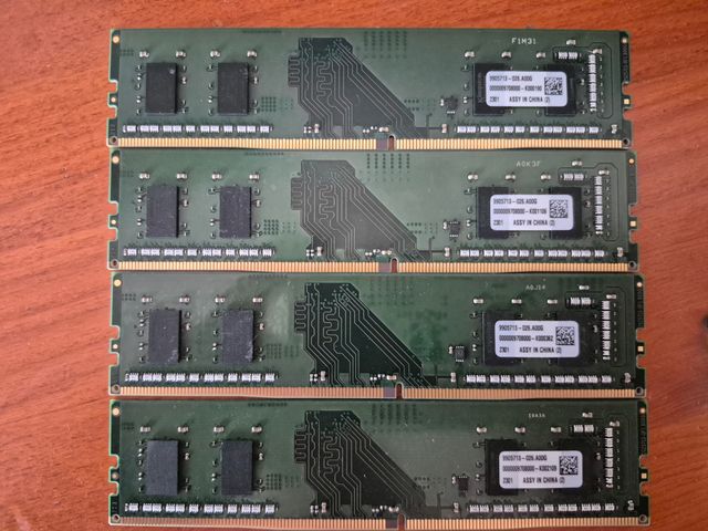 16GB-DDR4 { 4X4GB } 2666MHz