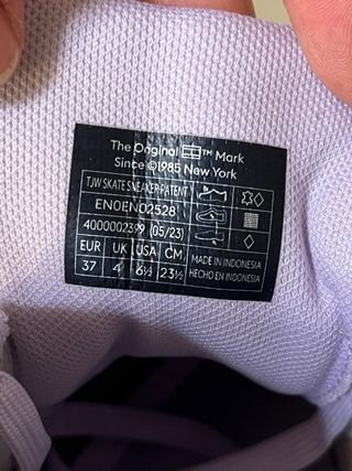 Scarpe Tommy Hilfiger Viola/Bianche Tg 37