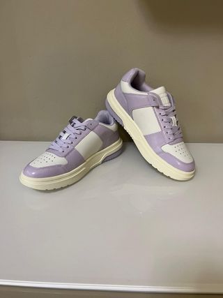 Scarpe Tommy Hilfiger Viola/Bianche Tg 37