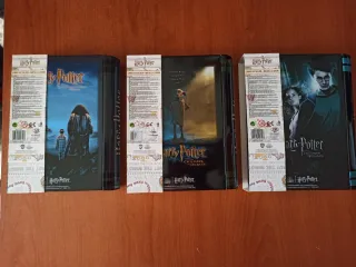Pack 3 Libros Metálicos oficiales Harry Potter