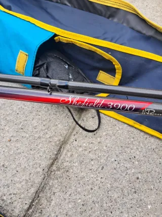 Set de pesca: cañas boloñesa e inglesa