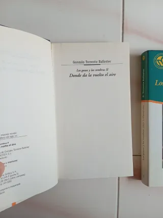 Vendo libros 3 libros de Gonzalo Torrente Balleste