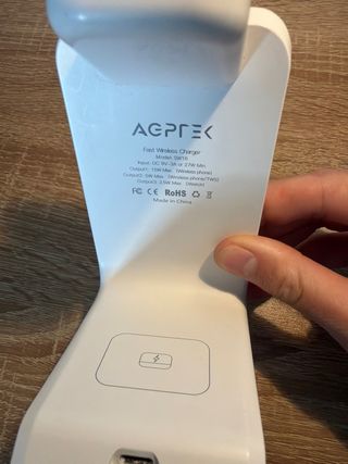 Soporte Carga Inalámbrica 3 in 1