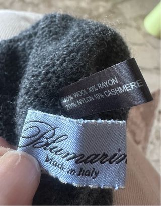 Set Cuffia e Guanti Blumarine Bambina