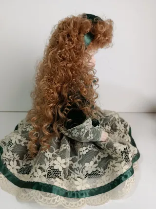 Due bambole di porcellana marca LE BAMBOLE DI JANGO