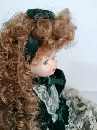 Due bambole di porcellana marca LE BAMBOLE DI JANGO