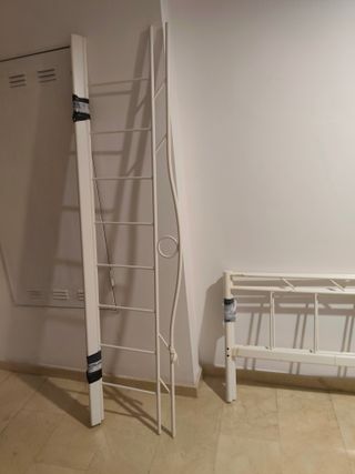 Diván RAMSTA Ikea Blanco Metal