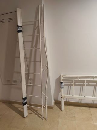 Diván RAMSTA Ikea Blanco Metal