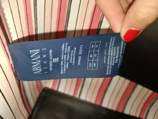 Bolso Armani Jeans Negro