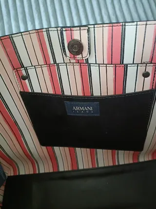 Bolso Armani Jeans Negro