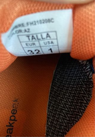 Tenis NeakPeak Trekking Impermeables Talla 32 niño