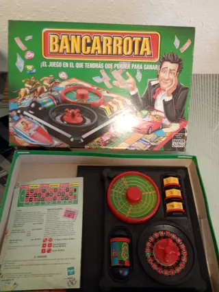 Bancarrota Juego de Mesa Parker