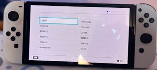 Nintendo Switch OLED Bianca