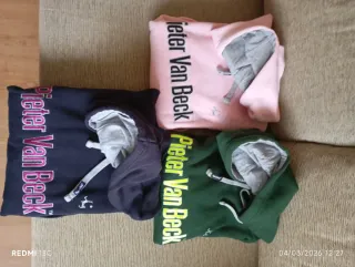 Lote 3 felpe Pieter Van Beck