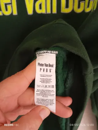 Lote 3 felpe Pieter Van Beck