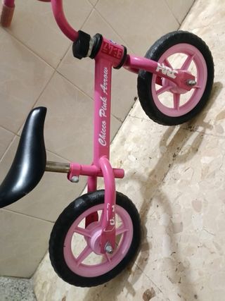 Bicicleta infantil rosa