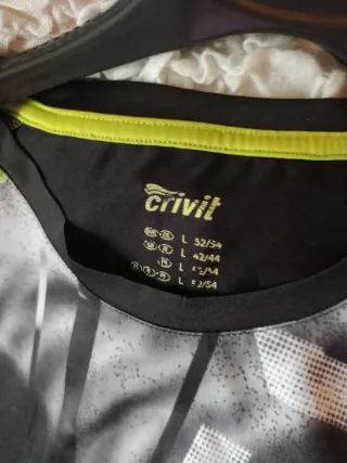 Set Crivit Pantaloncini e Canotta