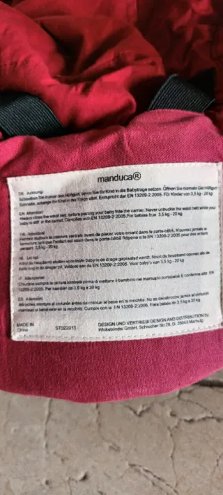 Mochila portabebés Manduca