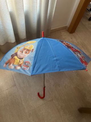 Lote de 5 Paraguas infantil automático multicolor