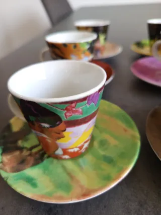 Set 12 Tazzine Caffè Polinesiane Gauguin