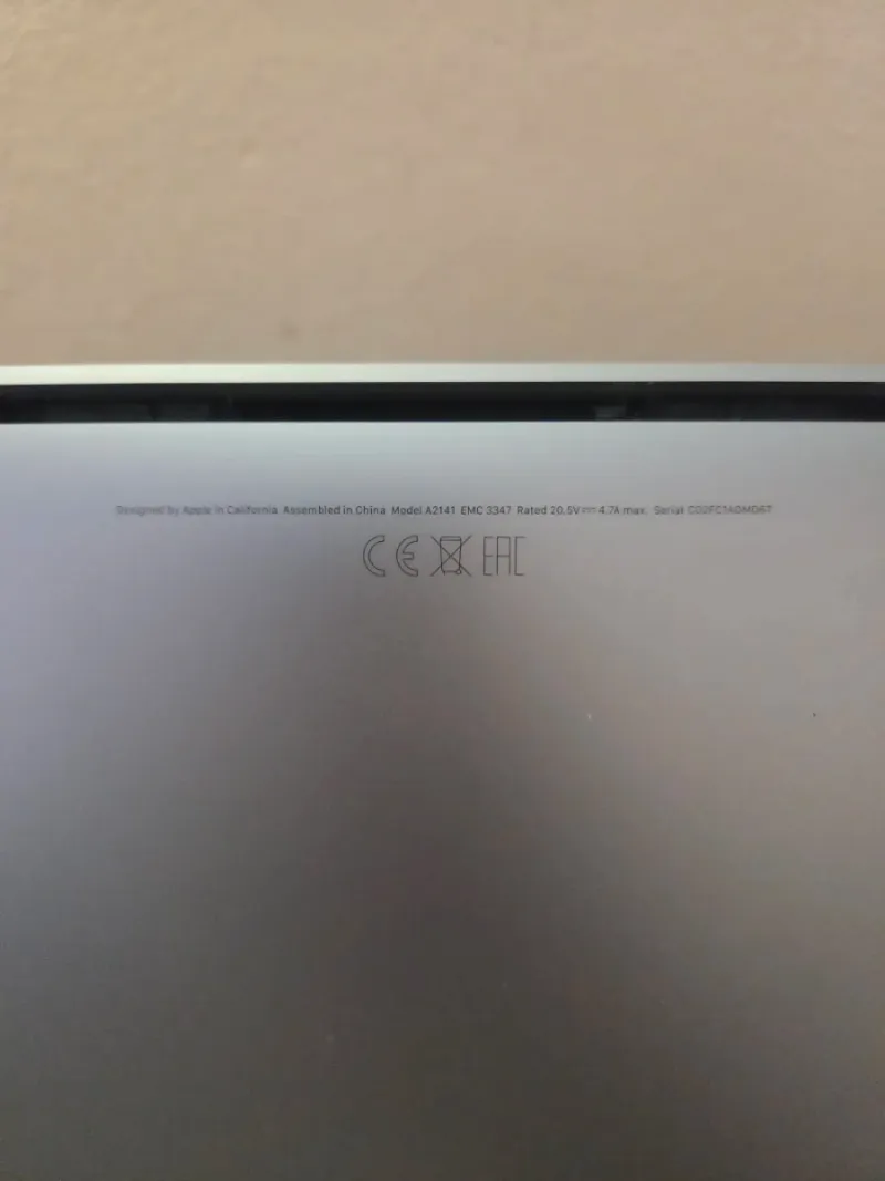 MacBook Pro i9 afbeelding 9