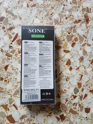 Auriculares Sone SN-J27V Audio Artist sin extrenar