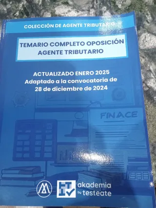 Libro agente de hacienda