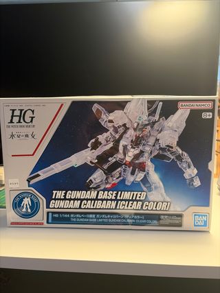 Gundam Base Limited Calibarn Clear Color HG