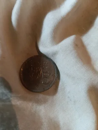 5 Pesetas 1980 Juan Carlos Rey de España