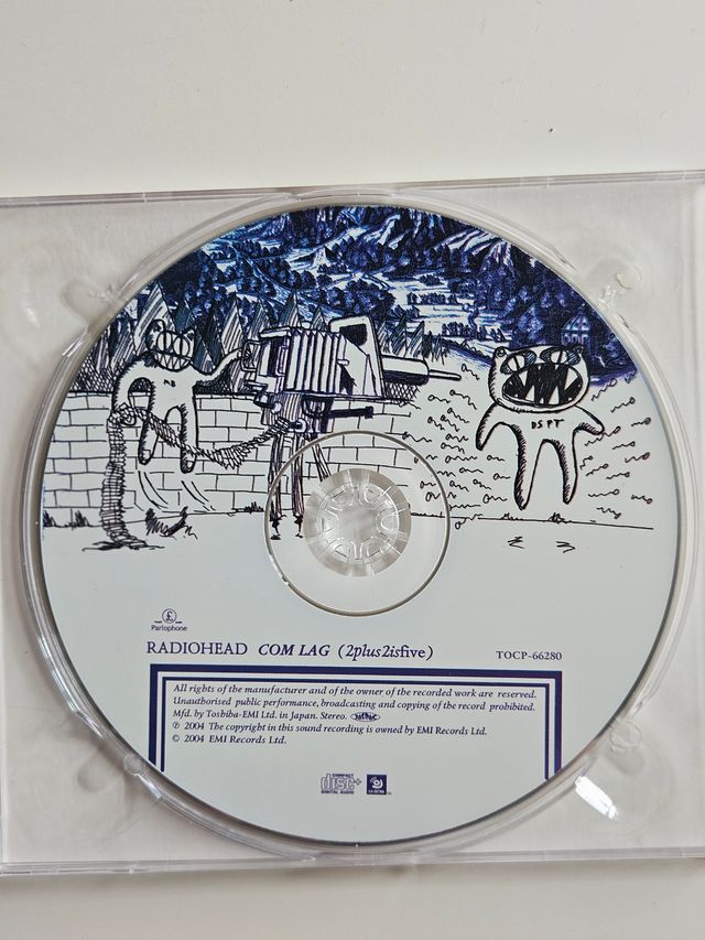 Radiohead Com Lag (2+2=5) CD Japonés OBI