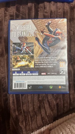 Marvel Spider-Man PS4 (PlayStation 4)