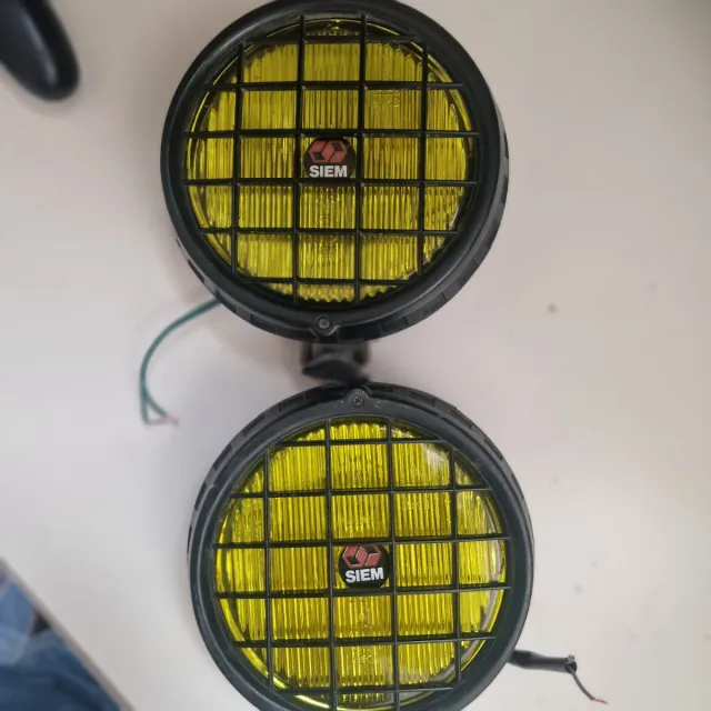 Faros Antiniebla SIEM 4x4 Amarillos