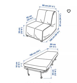 Sofá Cama Ikea