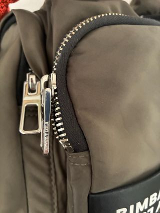 Bolso Bimba y Lola verde con asa larga y corta