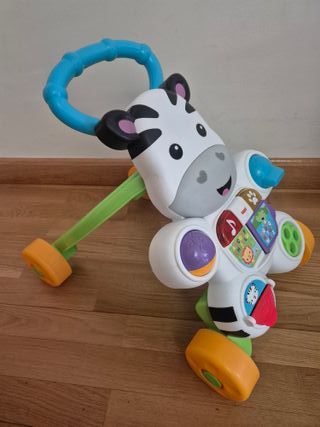 Andador Cebra Parlanchina Fisher Price