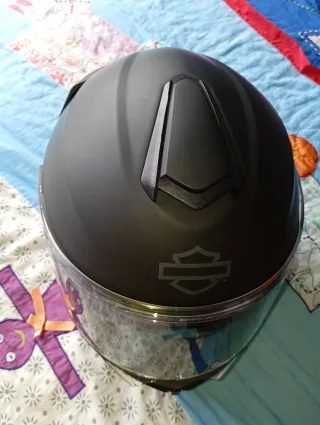 Casco Harley Davidson Outrush Mujer Negro mate