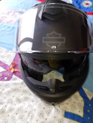 Casco Harley Davidson Outrush Mujer Negro mate