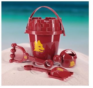 AS Roma Set Giochi Spiaggia bambini mare sabbia
