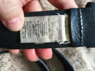 Cinturón Pepe Jeans Negro Hebilla Vintage