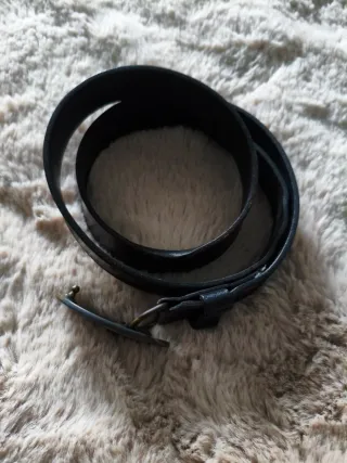 Cinturón Pepe Jeans Negro Hebilla Vintage