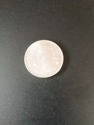 Moneda Plata 12 Euros Juan Carlos y Sofía 2004