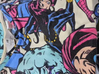 Camiseta Marvel Talla 9-10 Estampado Superhéroes