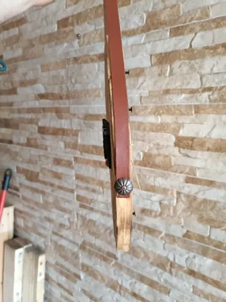 Reloj de pared madera rústico