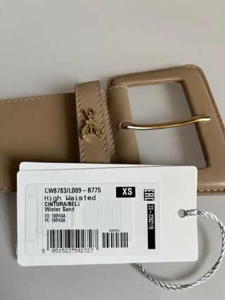 Cintura vera pelle Patrizia Pepe XS