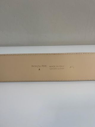 Cintura vera pelle Patrizia Pepe XS