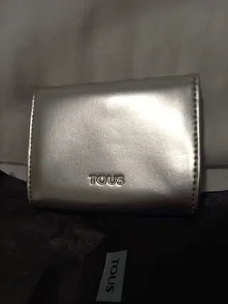 Monedero Tous plateado