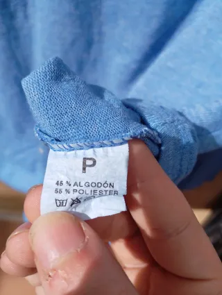 Camiseta manga larga azul Brownie